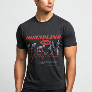 Camiseta Discipline Over Perfection Gym T-Shirt | Streetwea