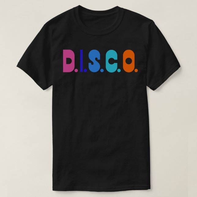 CAMISETA DISCO (Frente do Design)