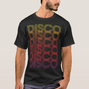 Camiseta Disco 70s, 80s, Partido Retropartidário Dançarino