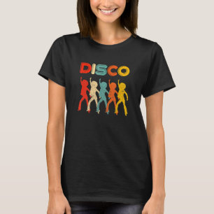 Camiseta Disco 70s Disco Themed Vintage Retro Dancing