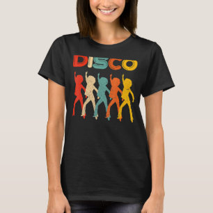 Camiseta Disco 70s Disco Themed Vintage Retro Dancing