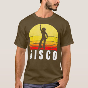 Camiseta Disco 70s Vintage Retro Sunset