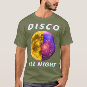 Camiseta Disco All Night Mirror - Vintage retroativa para
