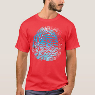 Camiseta Disco Azul