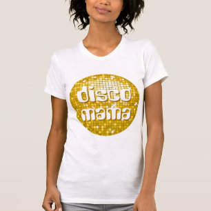Camiseta Disco Azulejos "Dourada" 'discoteca mama' - pequen