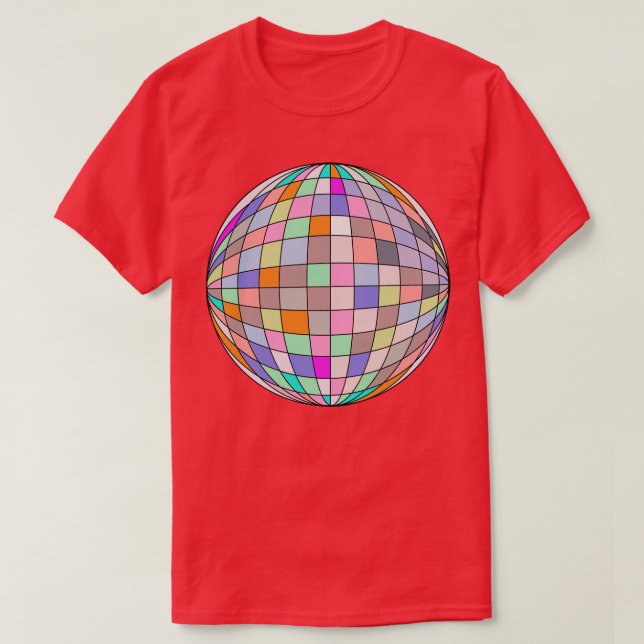 Camiseta Disco Ball (Frente do Design)