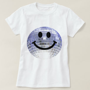 Camiseta Disco Ball Happy Face