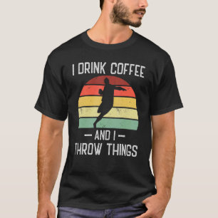 Camiseta Disco Café Da Via Lixeira Eu Tomo Café E