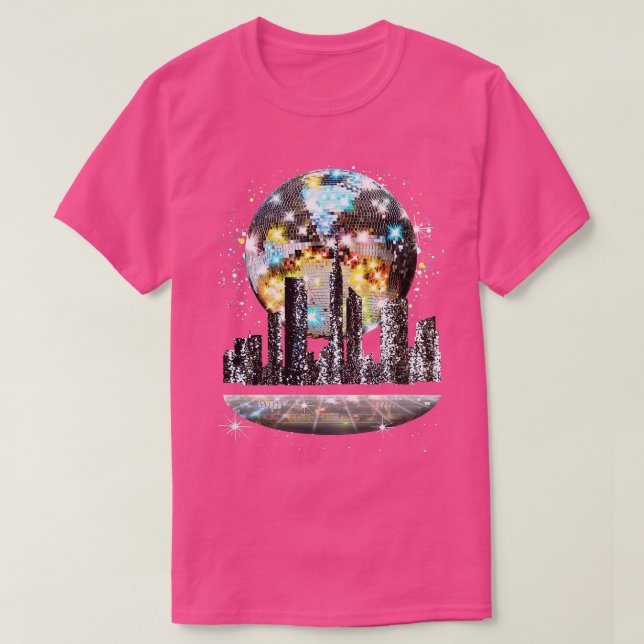 Camiseta Disco City (Frente do Design)