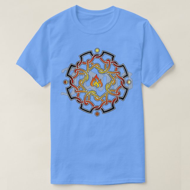 Camiseta Disco contra incêndio v2 (Frente do Design)