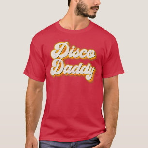 Camiseta Disco Daddy Fantasia Combinando Anos 60 70 Festa P
