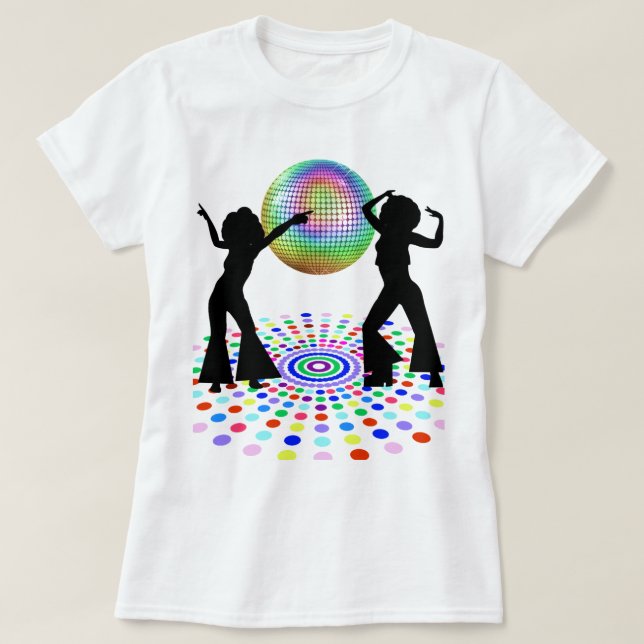 Camiseta Disco Dance T-shirt (Frente do Design)