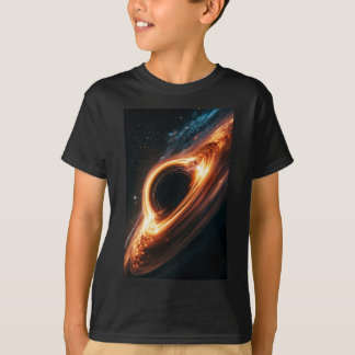 Camiseta Disco de Acreção de Buraco Negro Supermassivo Arte