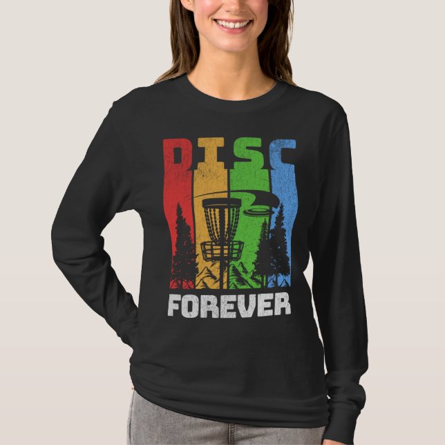 Camiseta Disco de Disc Golf para Sempre (Frente)