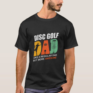 Camiseta Disco de Golfe Masculino Pai Vintage Dizer Disco d