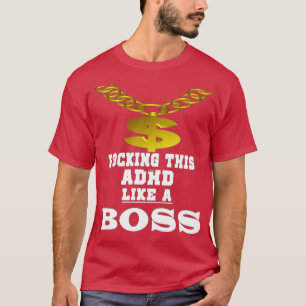 Camiseta Disco de hiperatividade do défice de atenção de al