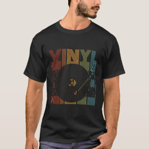 Camiseta Disco De Registros De Vinil Lp