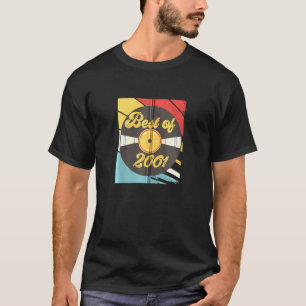 Camiseta Disco de Vinil de Aniversário de 20 Anos Vintage 2