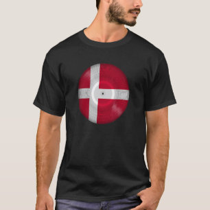 Camiseta Disco de vinil de música da Dinamarca LP Herança O