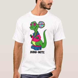 Camiseta Disco Dinosaur is Dino-Mite