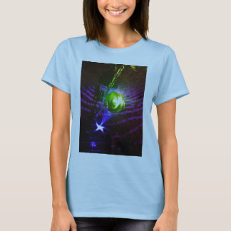 Camiseta Disco do espaço
