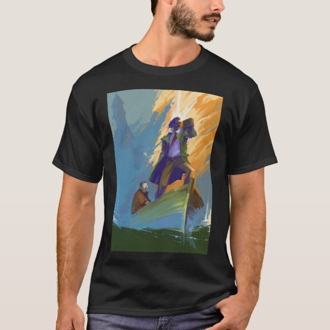 Camiseta Disco Elysium Fanart Poster Classic T-Shirt (Frente)