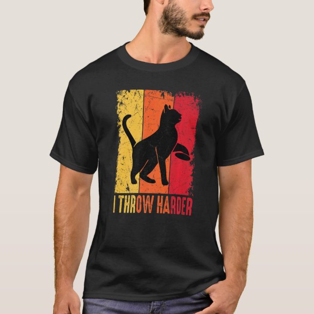 Camiseta Disco - Eu Jogo Mais - Gato - Ginástica - Athle (Frente)