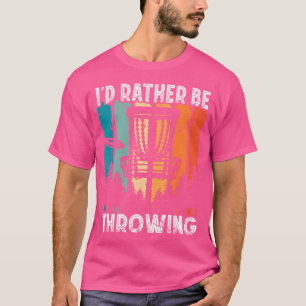 Camiseta "Disco Golf Frolf Voando" Eu Preferencialmente "Di