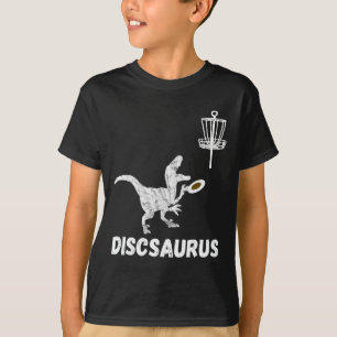 Camiseta Disco Golfe Dinossauro Frolfing T-rex Dino Engraça