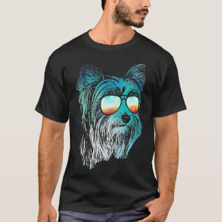 Camiseta Disco Groovy Biewer Terrier  Dog Gift