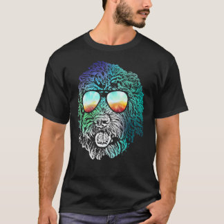 Camiseta Disco Groovy Labradoodle Dog Gift