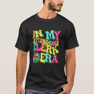 Camiseta Disco Groovy Na Minha Era de Funcionário de Atendi