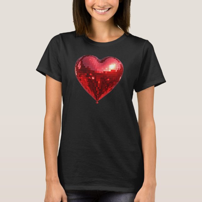 Camiseta Disco Heart (Frente)