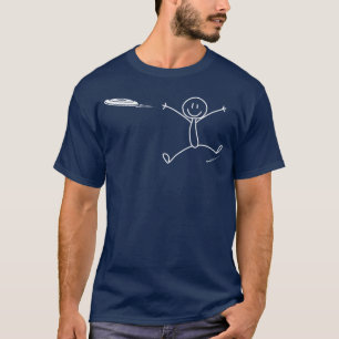 Camiseta Disco Homem-Pau Disc Golf Engraçado Ultimate Frisb