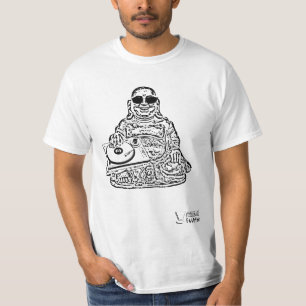 Camiseta Disco-jóquei Buddha
