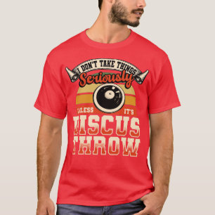Camiseta Disco Lado Não Levo As Coisas A Sério