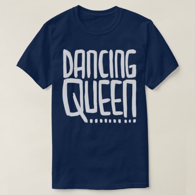 Camiseta Disco Music Dancing Queen (Frente do Design)