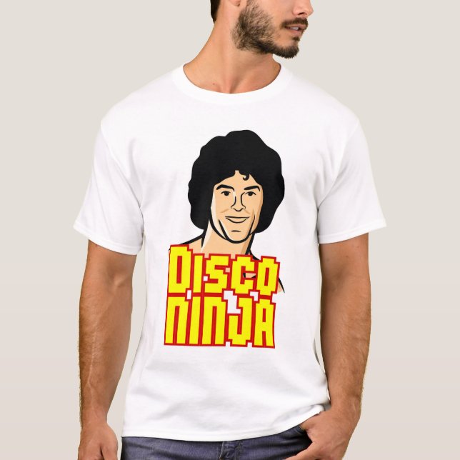 Camiseta Disco Ninja! (Frente)