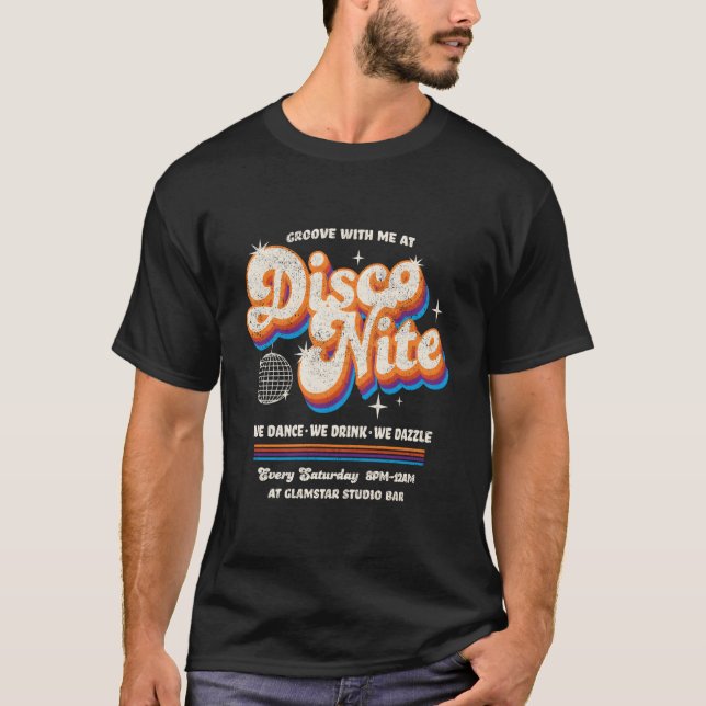 Camiseta Disco Nite (Frente)