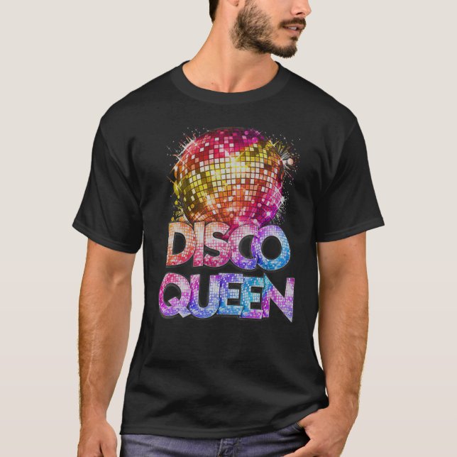 Camiseta Disco Queen Classic T-Shirt (Frente)