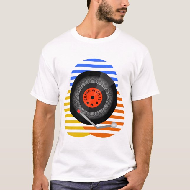 Camiseta Disco Retro (Frente)