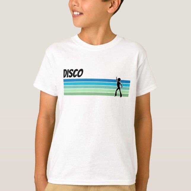Camiseta Disco retro (Frente)