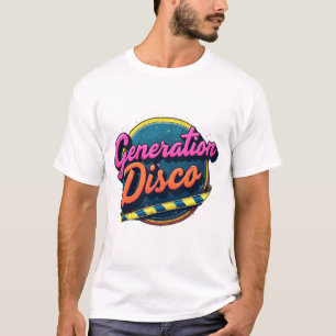 Camiseta Disco Retro Generation - Camiseta Disco U