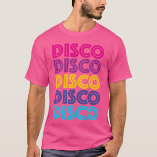 Camiseta DISCO retrô vintage
