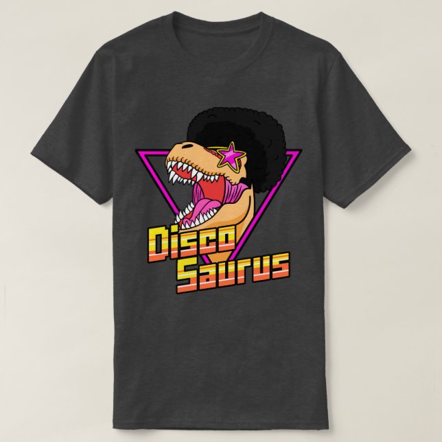 Camiseta Disco Saurus (Frente do Design)