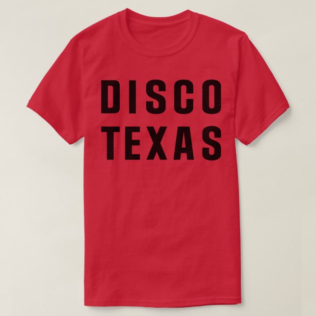 Camiseta Disco Texas Blondie Tribute Design (Frente do Design)