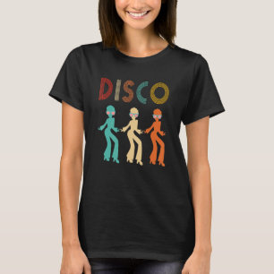 Camiseta Disco Themed Funky Vintage 70s 80s Para Dança