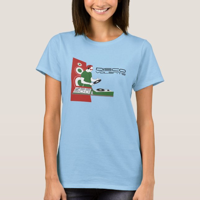 Camiseta Disco Volante Ladies T-Shirt (Frente)