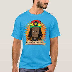 Camiseta Discografia RastaMan da reggae