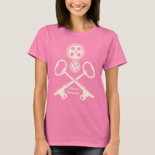 Camiseta Discord Industries Gears and Keys for Dark Shirts